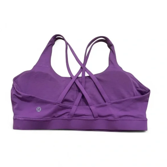 lululemon purple Energy Bra Medium Support - Picture 3 of 4